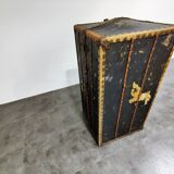 Antique steamer trunk by innovation, 1930s