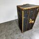 Antique steamer trunk by innovation, 1930s