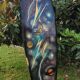 Planche de surf vintage Danny Garland & Mike Conlan pour Space-Gypsy 1976