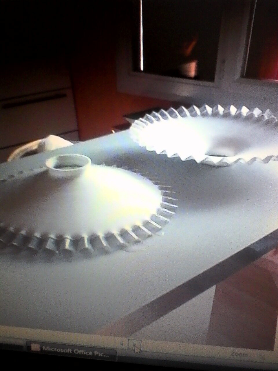 Vintage glass shades