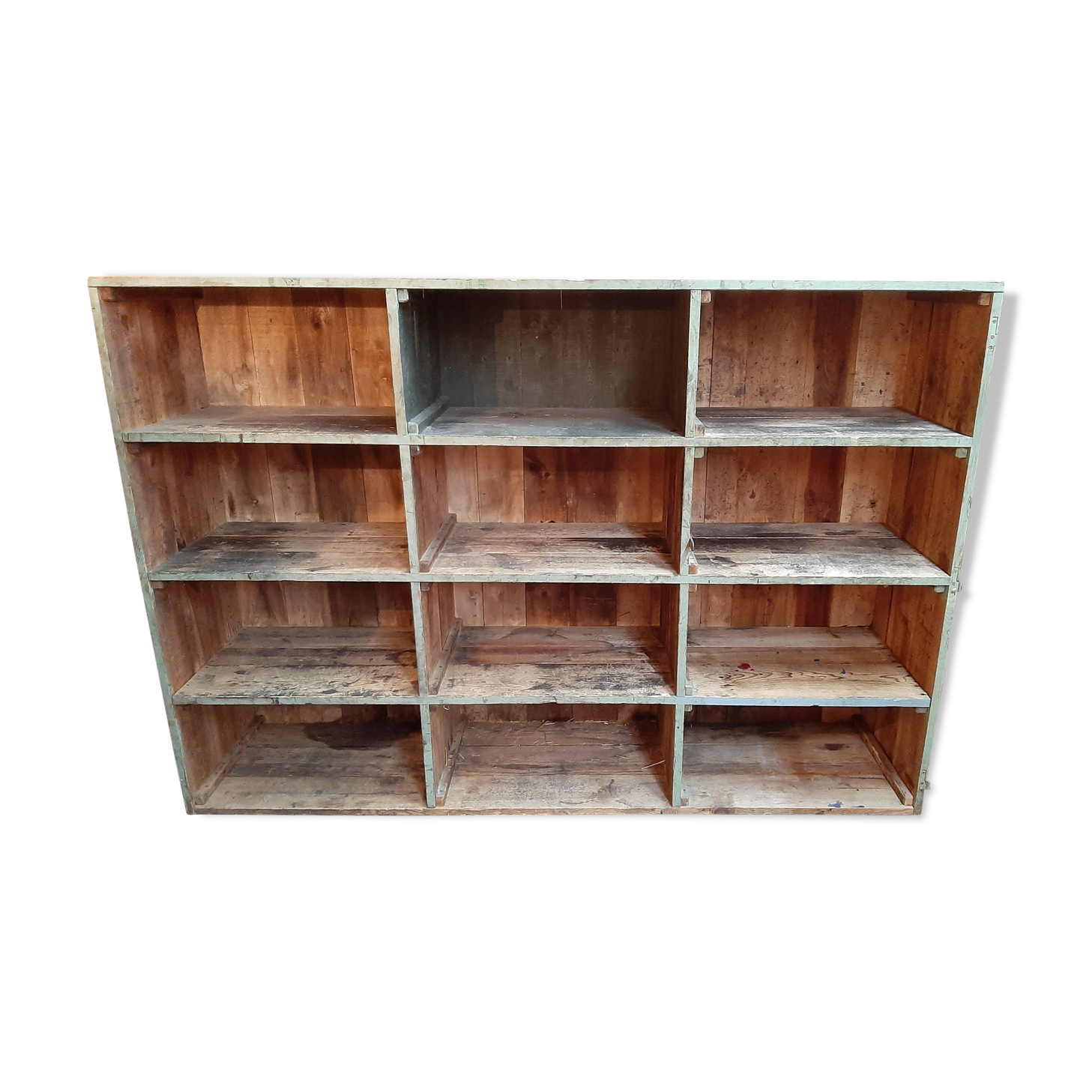 Large old shelf, furniture, library, boutique stand