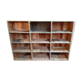 Large old shelf, furniture, library, boutique stand
