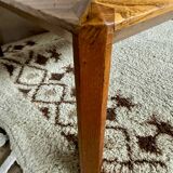 Vintage light wood coffee table from the 1960s