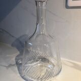 Carbed glass decanter