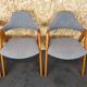 Set of 4 teak chairs by Kai Kristiansen for Sva Møbler Danish Design 60s 70s