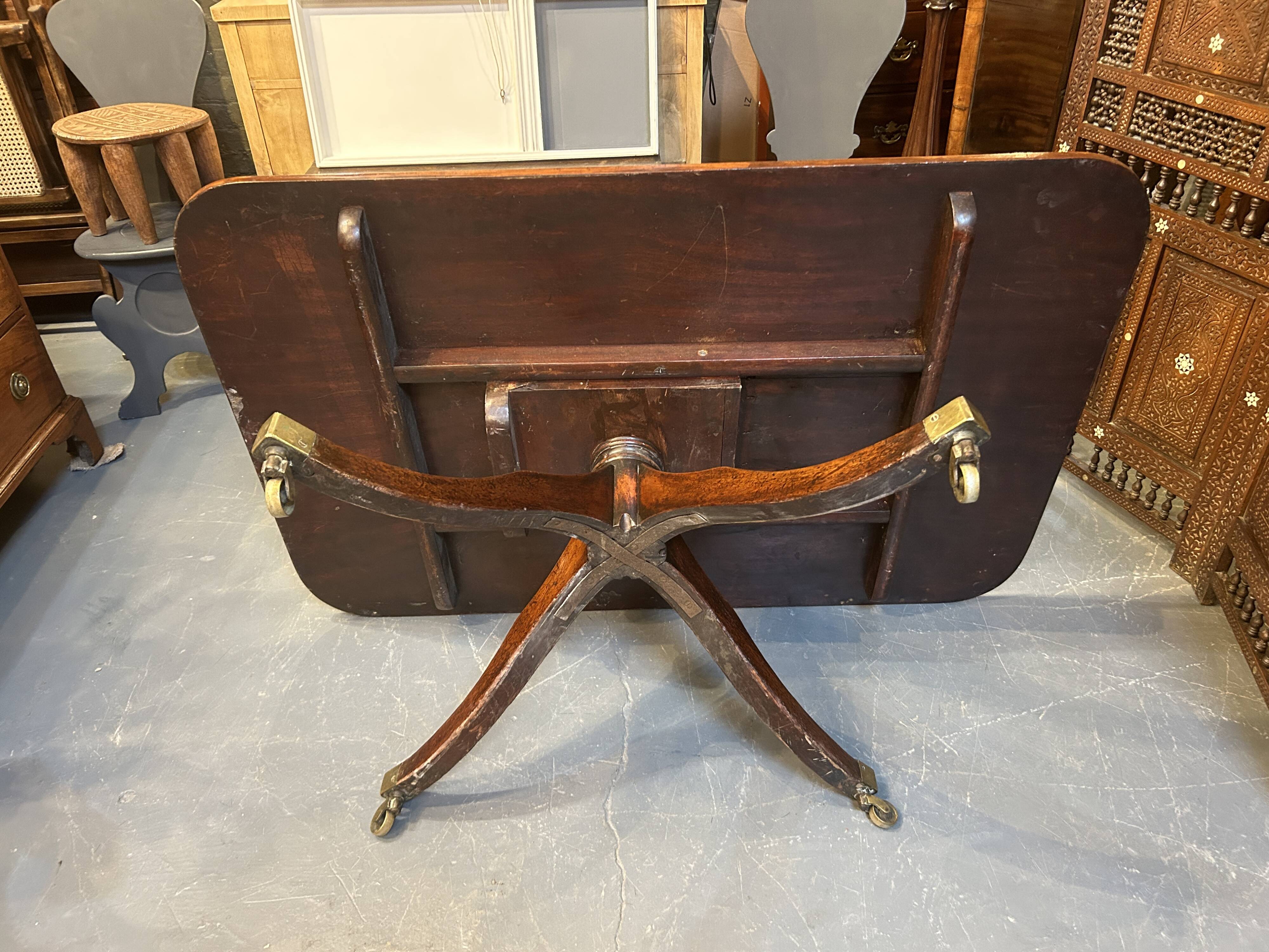 Table Basse George IV En Acajou