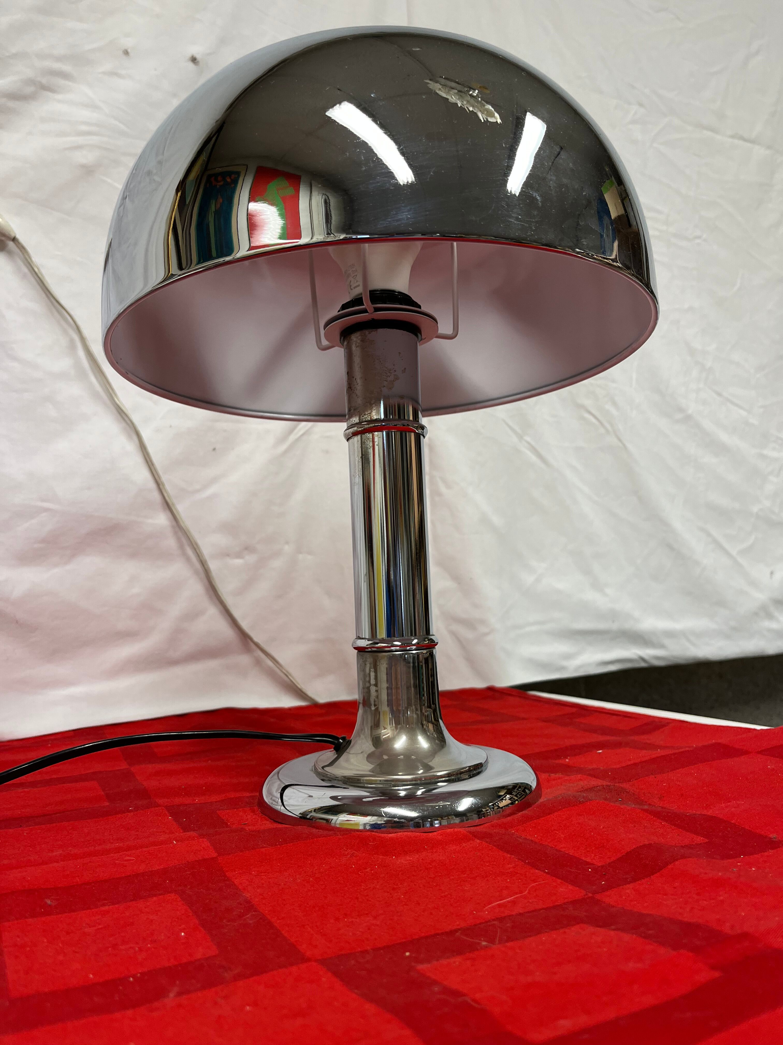 Mushroom lamp design 1970