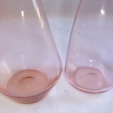 Carafe bottle bottle carafon service pink tray
