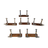 Lot of 6 vintage wall coat 70