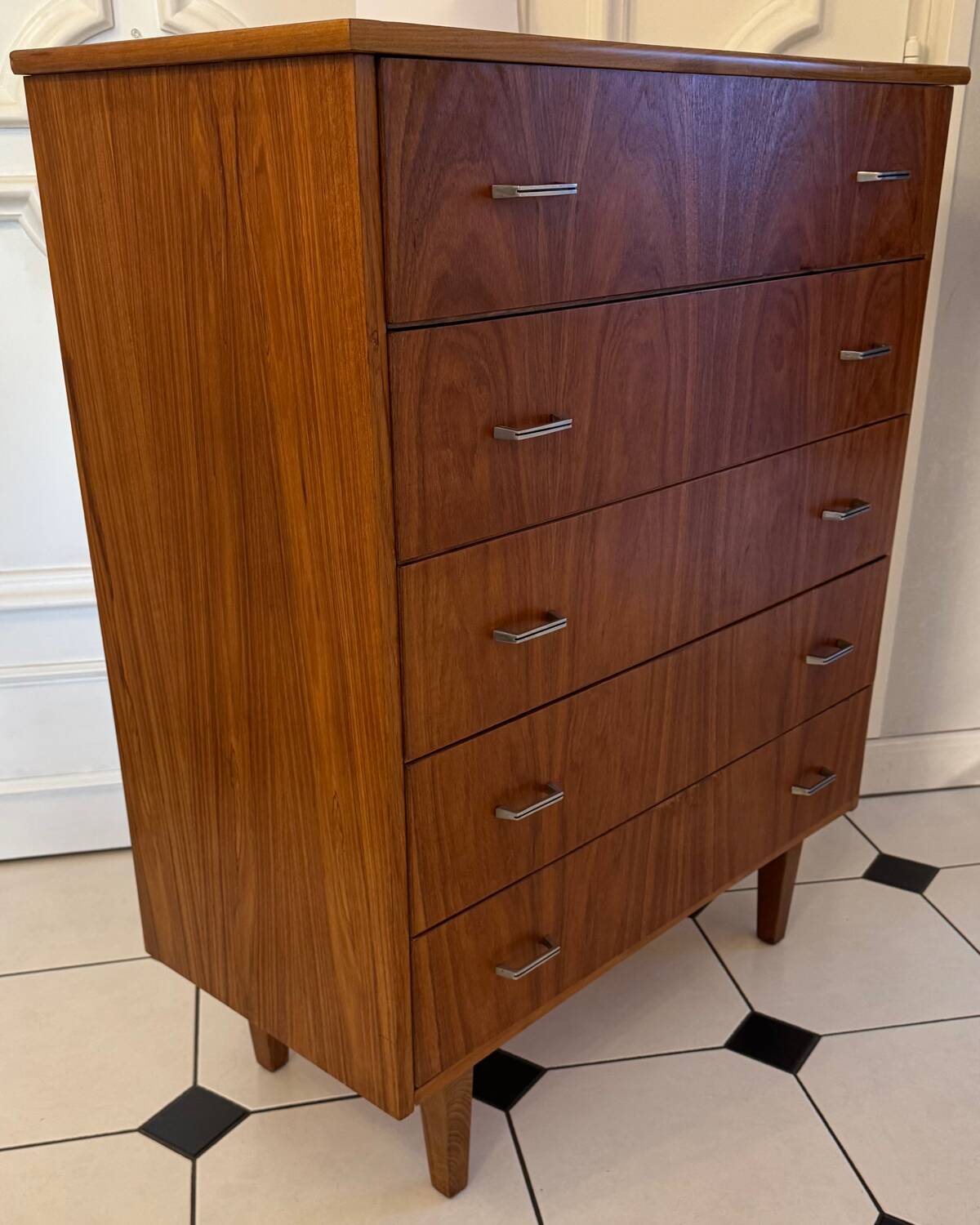 Vintage Scandinavian chiffonier