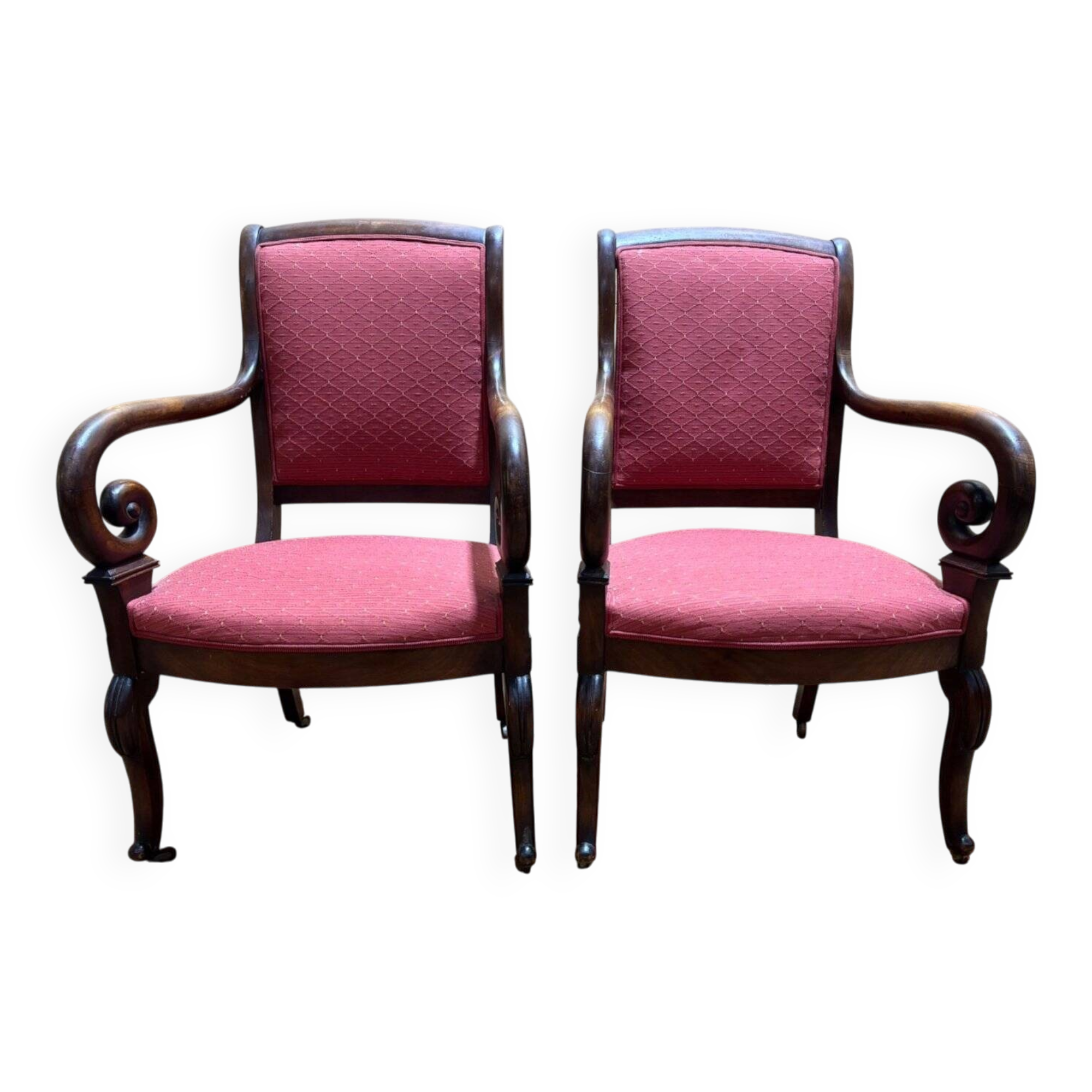 Pair of restoration armchairs (copy)