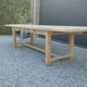 Table de ferme 3m20 chêne massif 2 rallonges