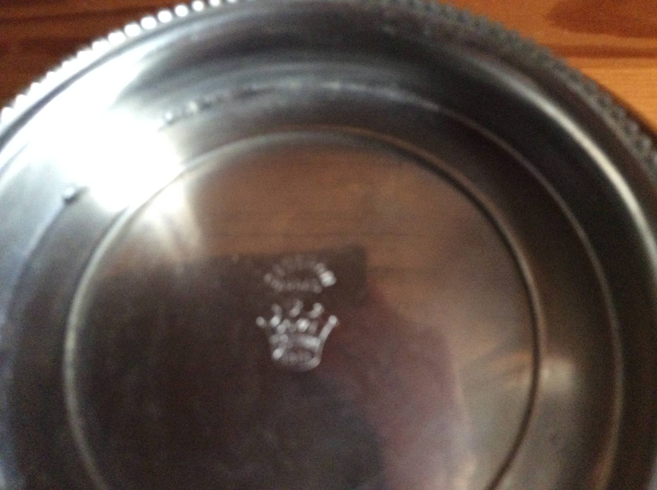 Stainless steel vegetable dish