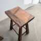 Pair of oak stools from the 1960s.