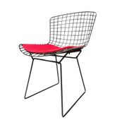 Suite de 4 Chaises "Wire" — Harry Bertoia pour Knoll (Rilsan Noir)
