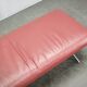 German Koinor Leather Bench with Brushed Stainless Steel Base 2020s