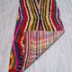 Boucherouite vintage Moroccan rug, Azilal berber area rug