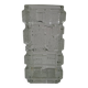 1969 Brickwork Pressed Glass Vase by Jiří Zejmon for Rudolfova Huť, Czechos