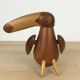Moulin à poivre toucan par Tonn P. en teck, scandinave
