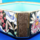 Candy box in earthenware Boch Brothers Kéramis Raymond Chevalier circa 1935