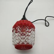 Suspension vintage design lampion années 50