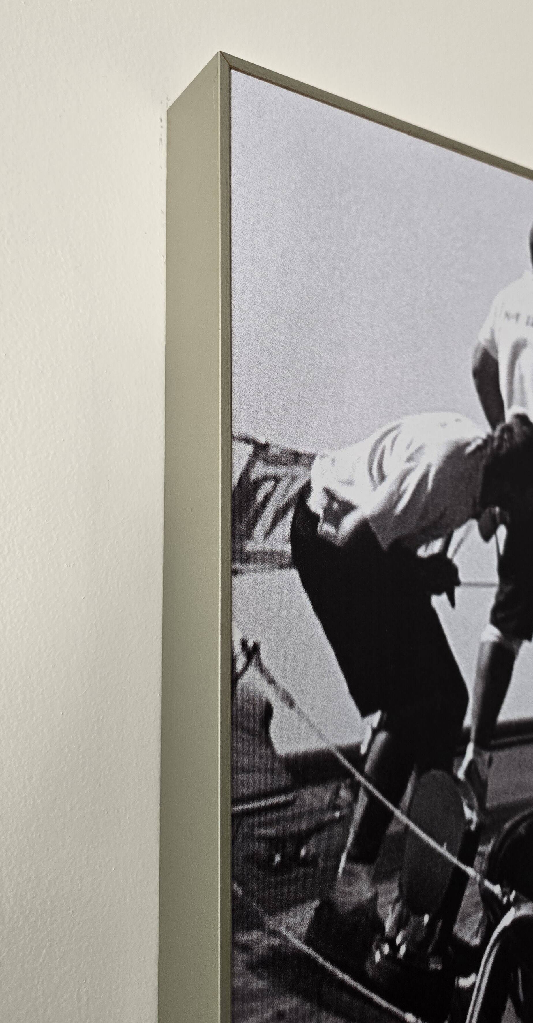 Screen print of a sailboat - large size 230 cm