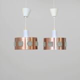 Scandinavian metal pendant lamps
