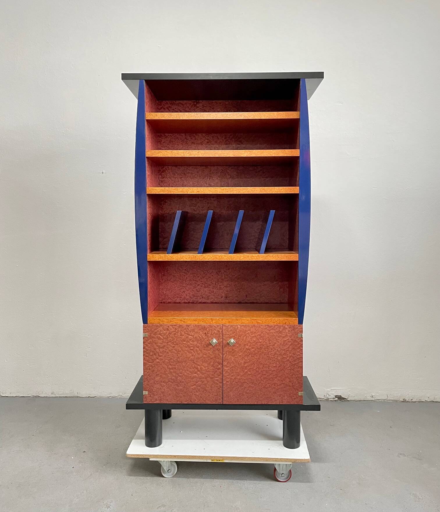 Bookshelf Donau by Ettore Sottsass & Marco Zanini for Franz Leitner, 1980s