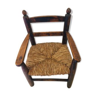 Wooden children's chair