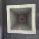 Square Art Deco Style Ceramic Planter