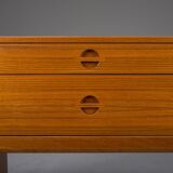 Vintage Danish Model N. 604 chest in teak by Aksel Kjersgaard, 1960s