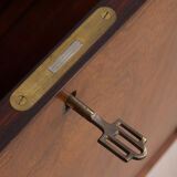 Kristiansen rosewood wall unit with secretaire and 3 shelves