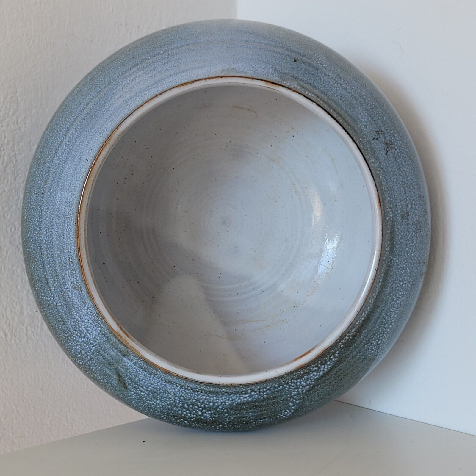 Atelier ATCH Chantal et Thierry Robert vase boule en céramique grès émaillé gris
