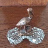 Alsace stork salt and pepper shaker