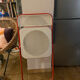 Folding chair in metal and plastic cannage 70s