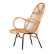 1950s Rattan chair by Gebroeders Jonkers, Netherlands