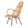 1950s Rattan chair by Gebroeders Jonkers, Netherlands