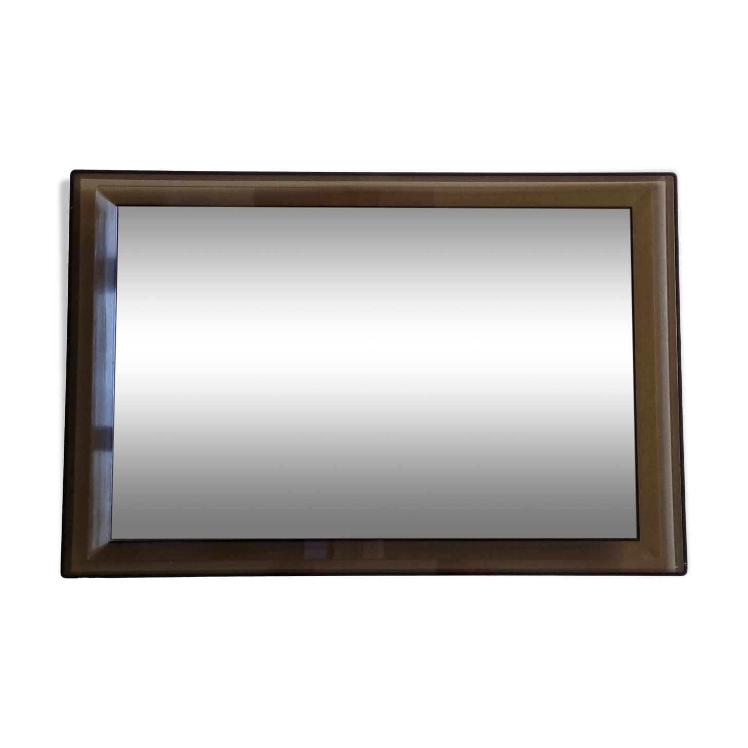 Vintage mirror gilac rectangular, 70s, 60 x 40 cm