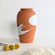 Scheurich Vase | Model 244-22 | West Germany Pottery 1980s