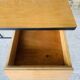 Vintage metal and formica desk with 2 drawers, circa 60's