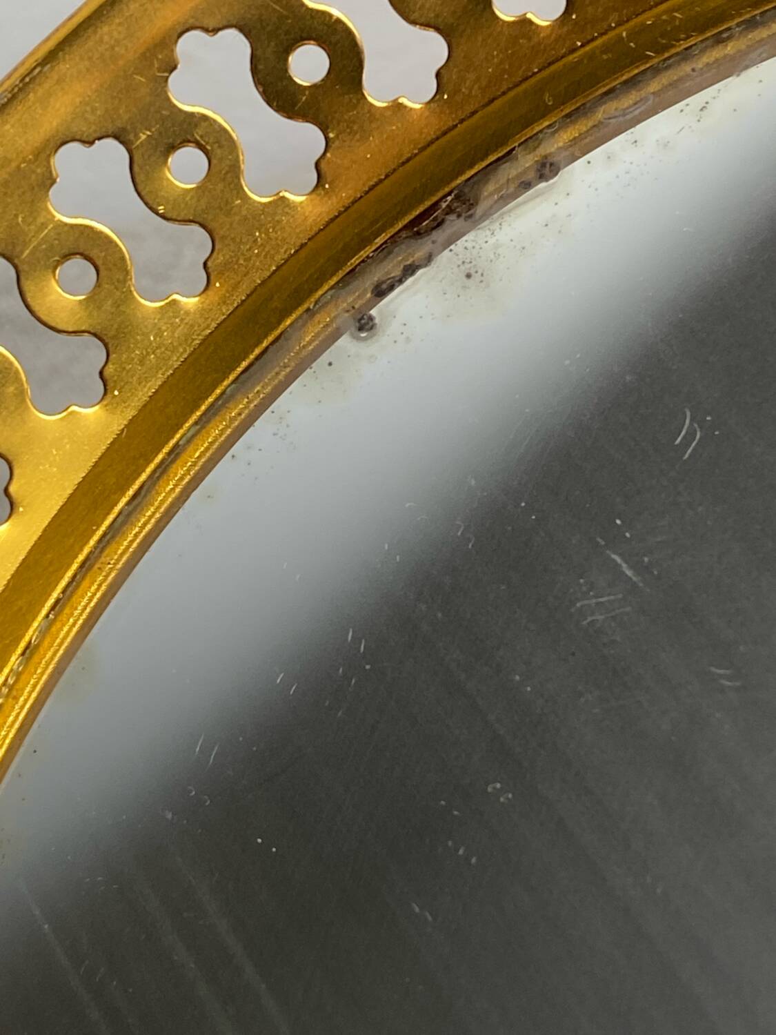 60s mirror tray, Durinox