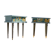 Bedside tables "blue jungle"