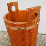 Scandinavian teak umbrella stand by JH Sävsjö