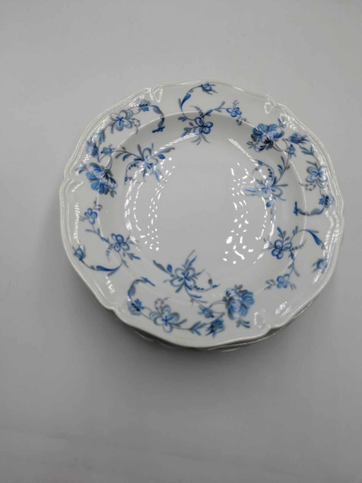 10 soup plates old porcelain royal factory of Limoges