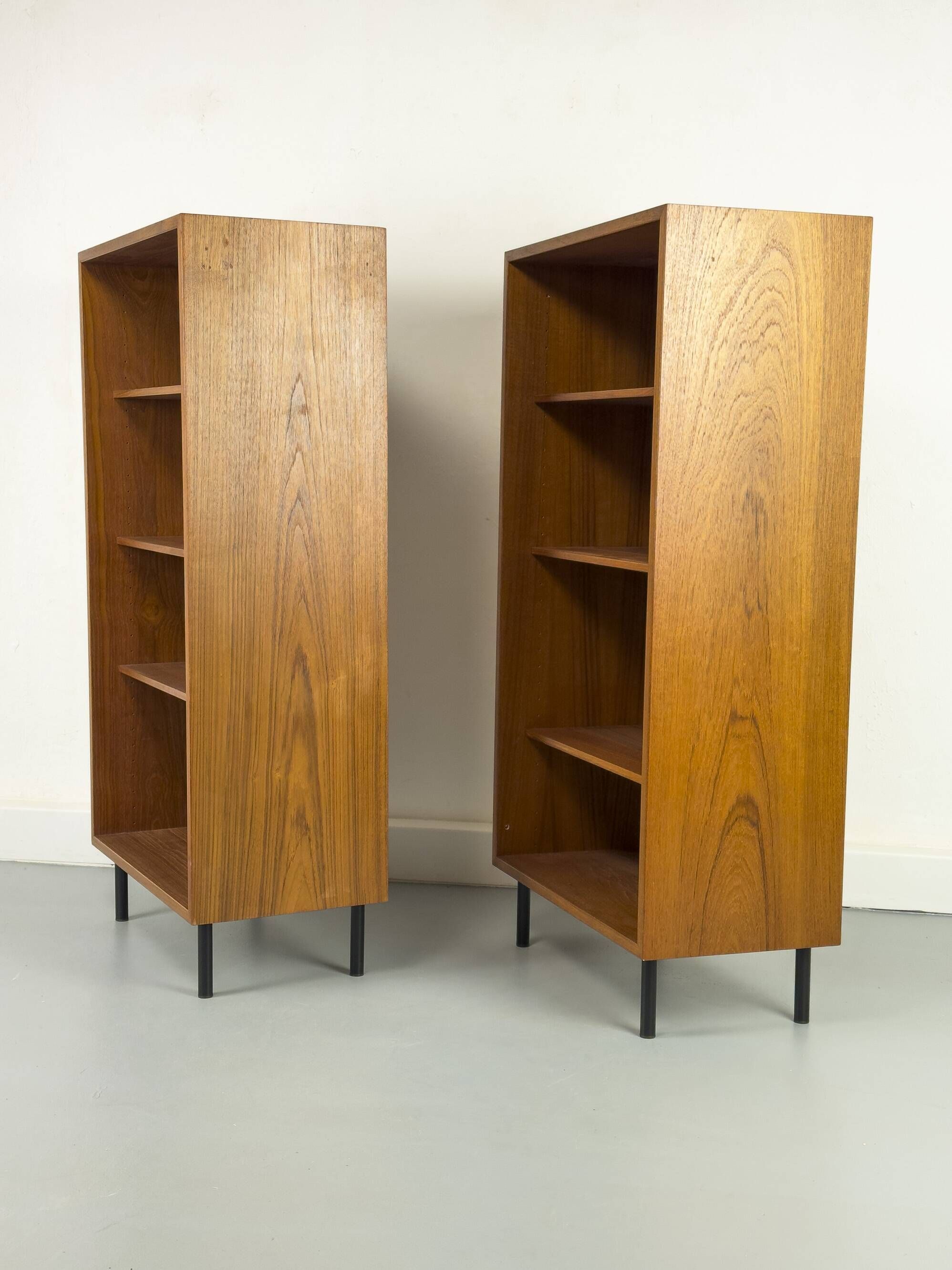 Bibliothèques en teck du milieu du siècle de Karl Andersson & Söner, années 1960, lot de 2