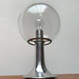 Vintage 1970s space globe table lamp