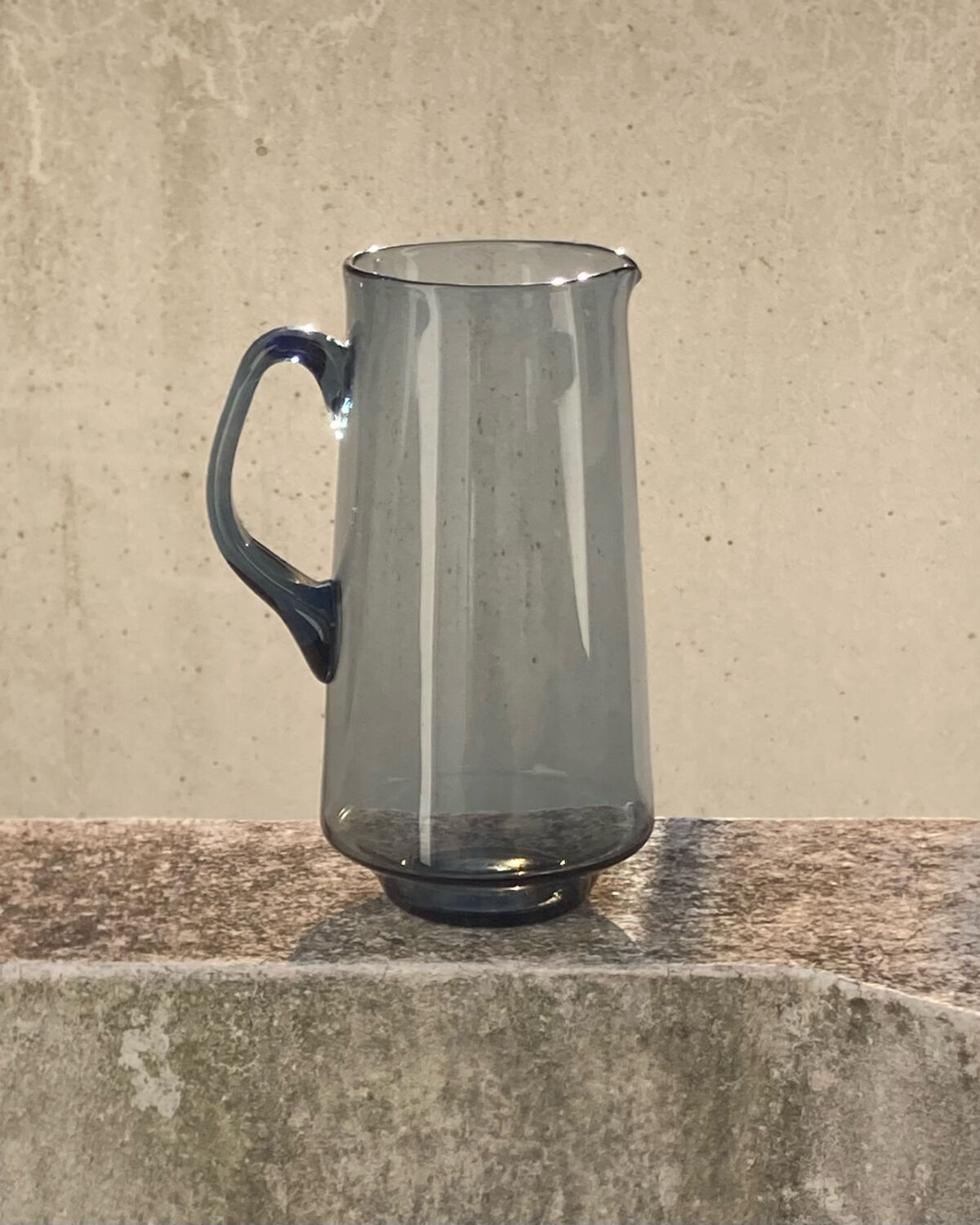 Blown glass carafe