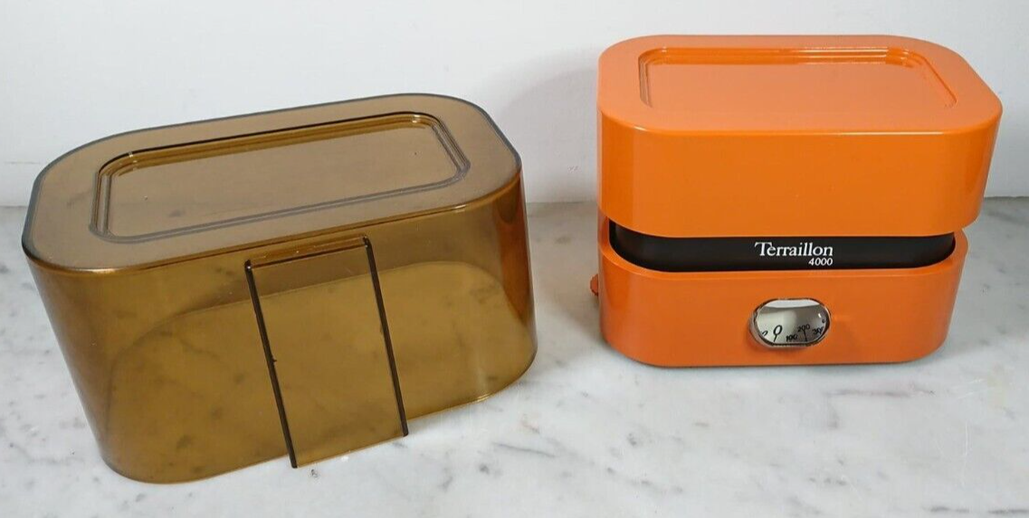 Vintage Terraillon 4000 orange complete kitchen scale
