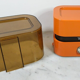 Vintage Terraillon 4000 orange complete kitchen scale