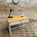 Industrial side table